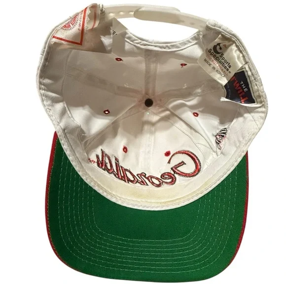 Vintage Georgia Bulldogs Sports Specialty Snapback Hat Script Twill